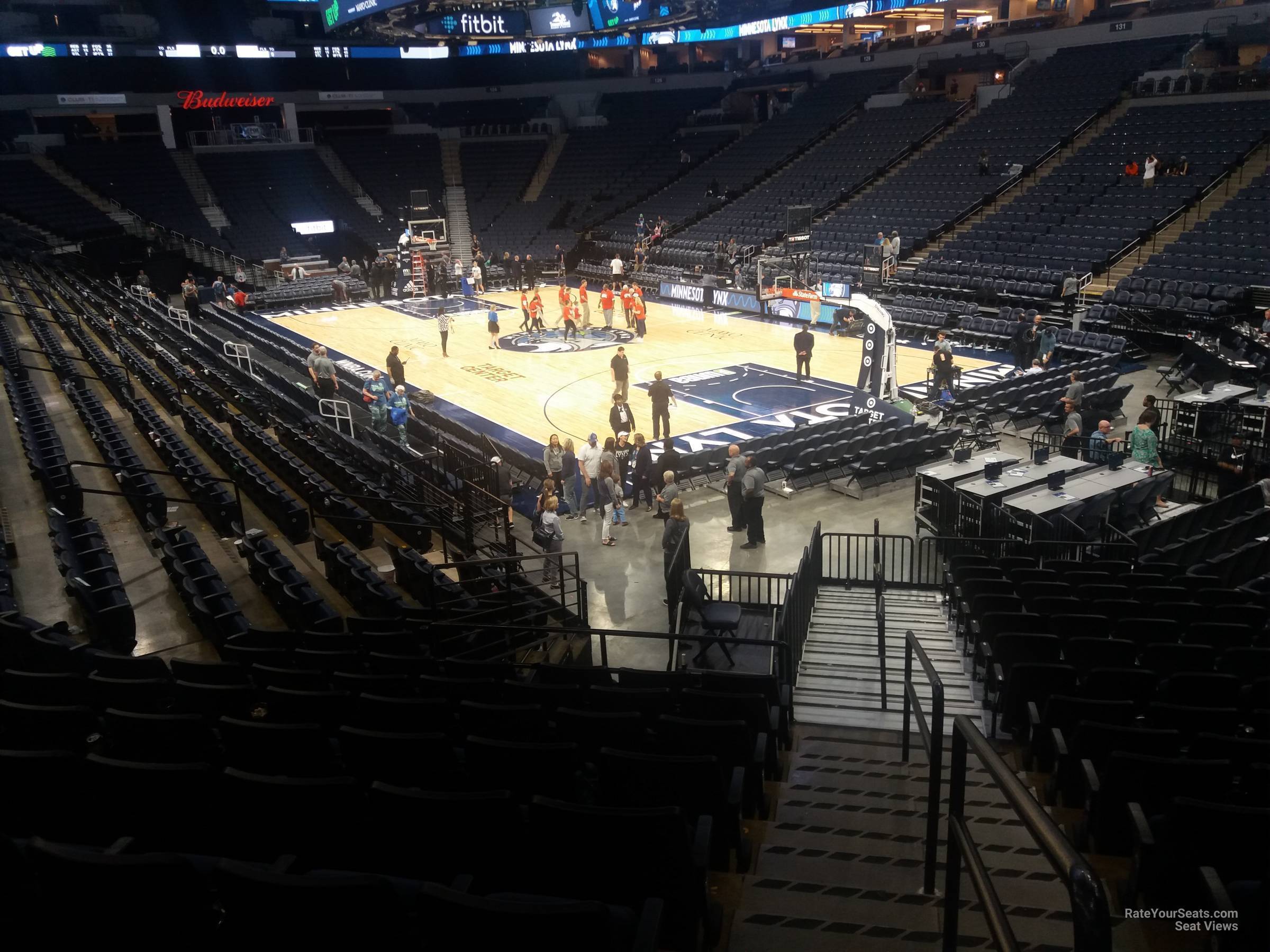 Target Center Section 106 Minnesota Timberwolves